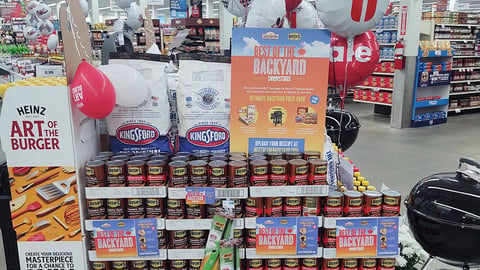 Hy-Vee Bush's 'Best of the Backyard' Display